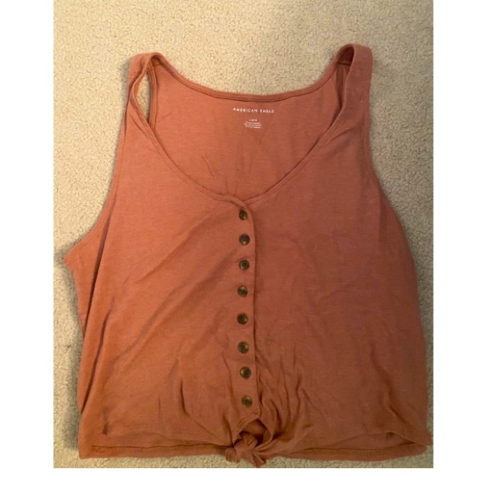 American eagle button up tank
